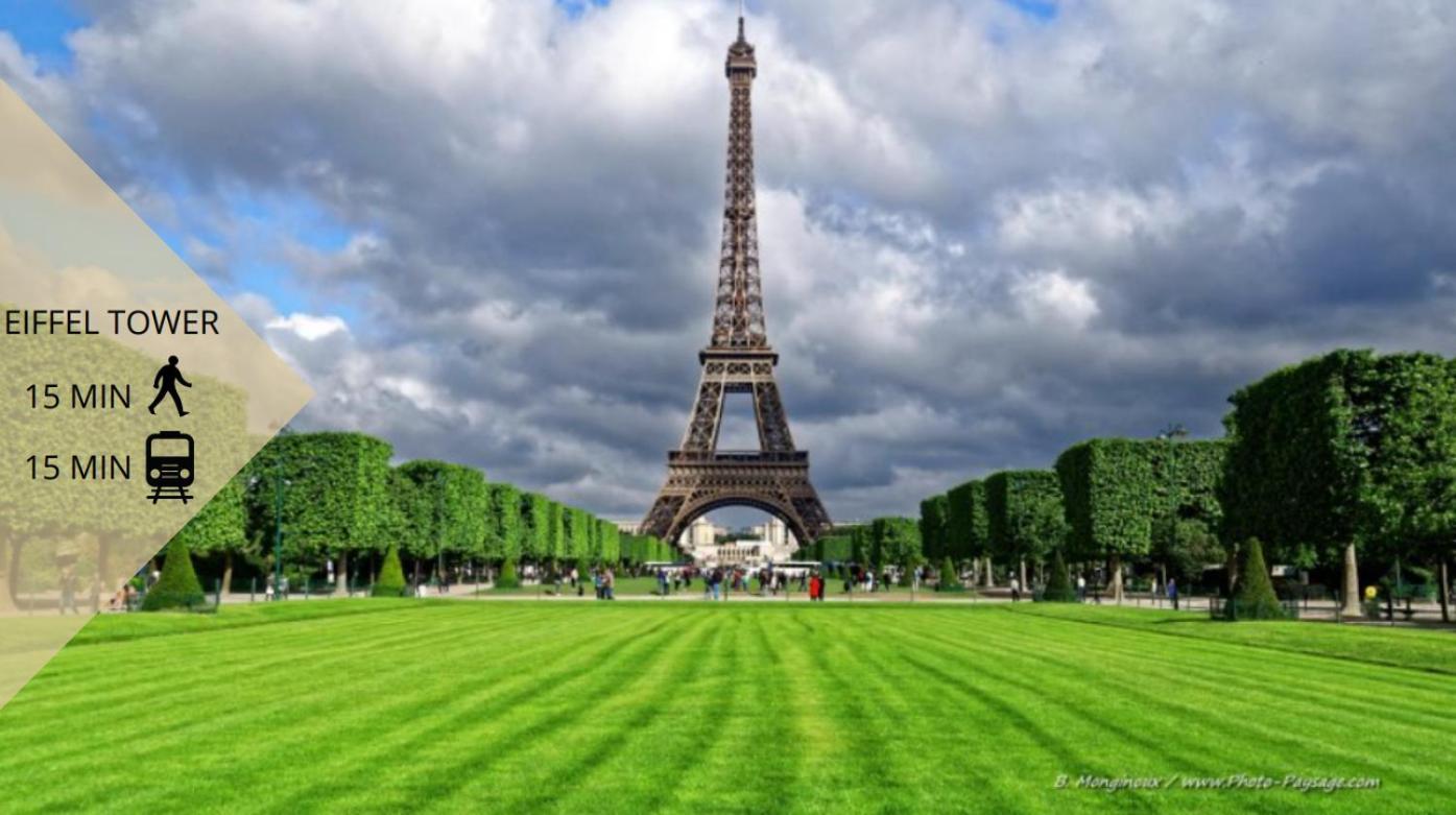 Appartement De Standing 1 - Tour Eiffel/Invalides Paris Exterior foto