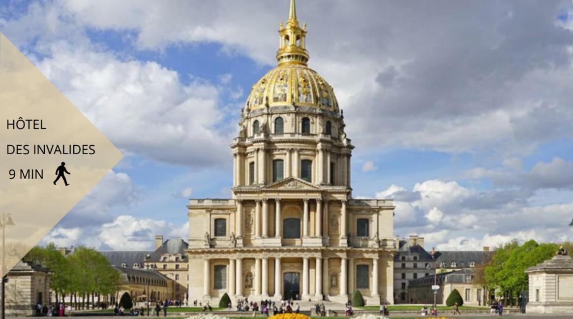 Appartement De Standing 1 - Tour Eiffel/Invalides Paris Exterior foto